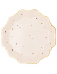 Pratos Estrelas Douradas 